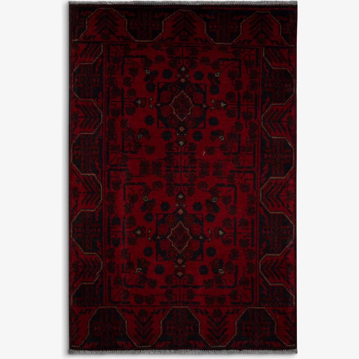 Gooch Oriental Kazak Rug, L123 x W81 cm, Red