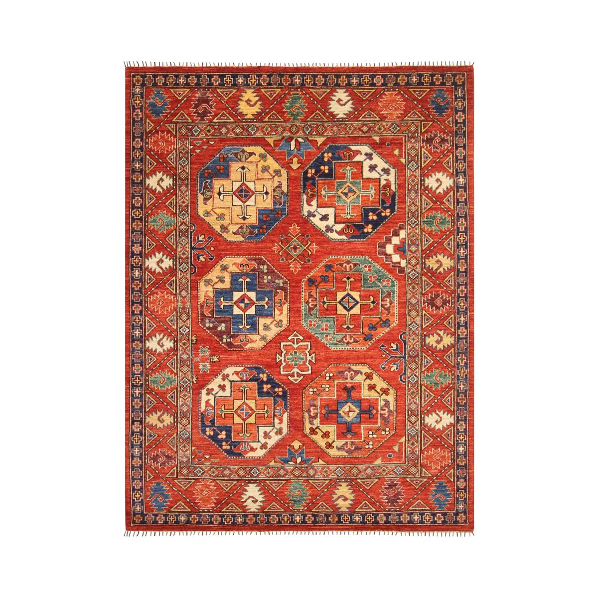 Gooch Oriental Fine Ersari Rug, Red, L203 x W151 cm – image 2
