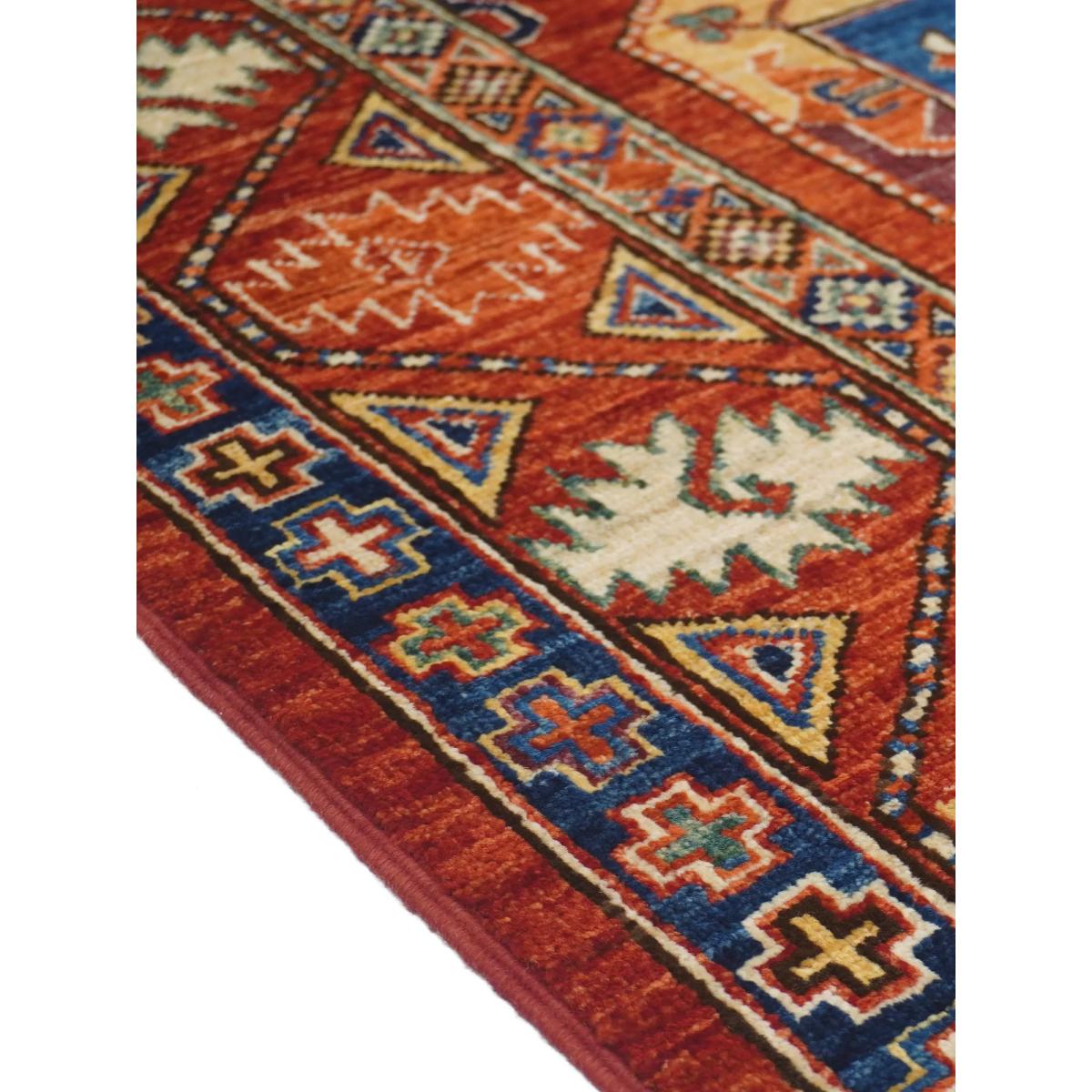 Gooch Oriental Fine Ersari Rug, Red, L203 x W151 cm – image 4