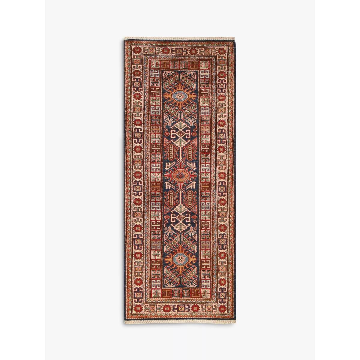Gooch Oriental Supreme Kazak Runner Rug, L198 x W75 cm, Multi – image 2