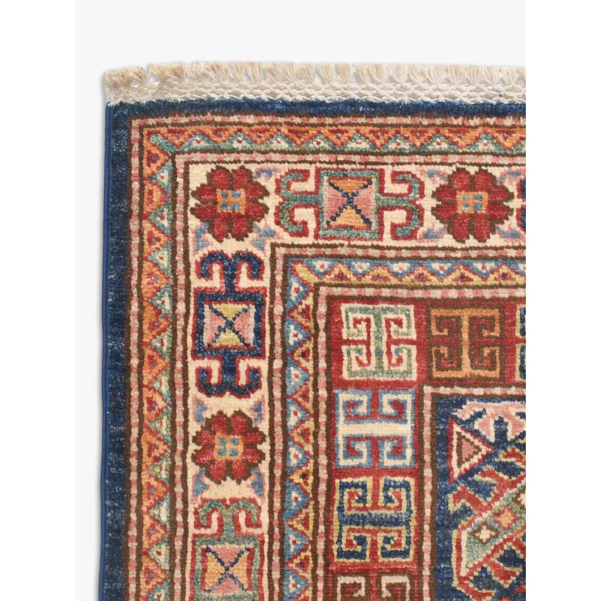 Gooch Oriental Supreme Kazak Runner Rug, L198 x W75 cm, Multi – image 3