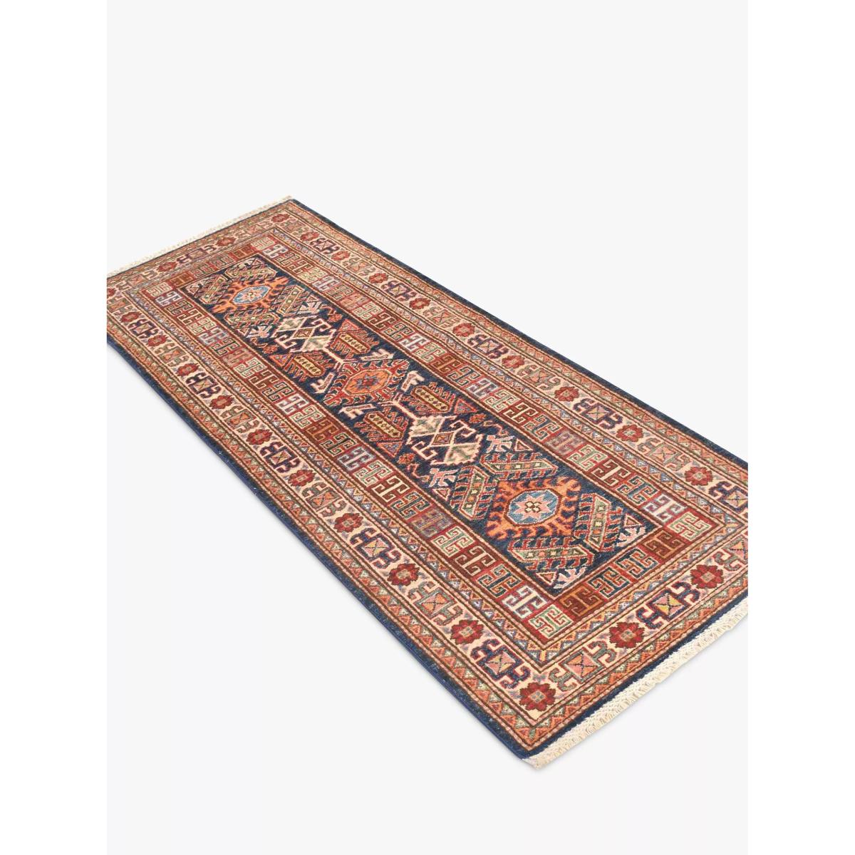 Gooch Oriental Supreme Kazak Runner Rug, L198 x W75 cm, Multi – image 4