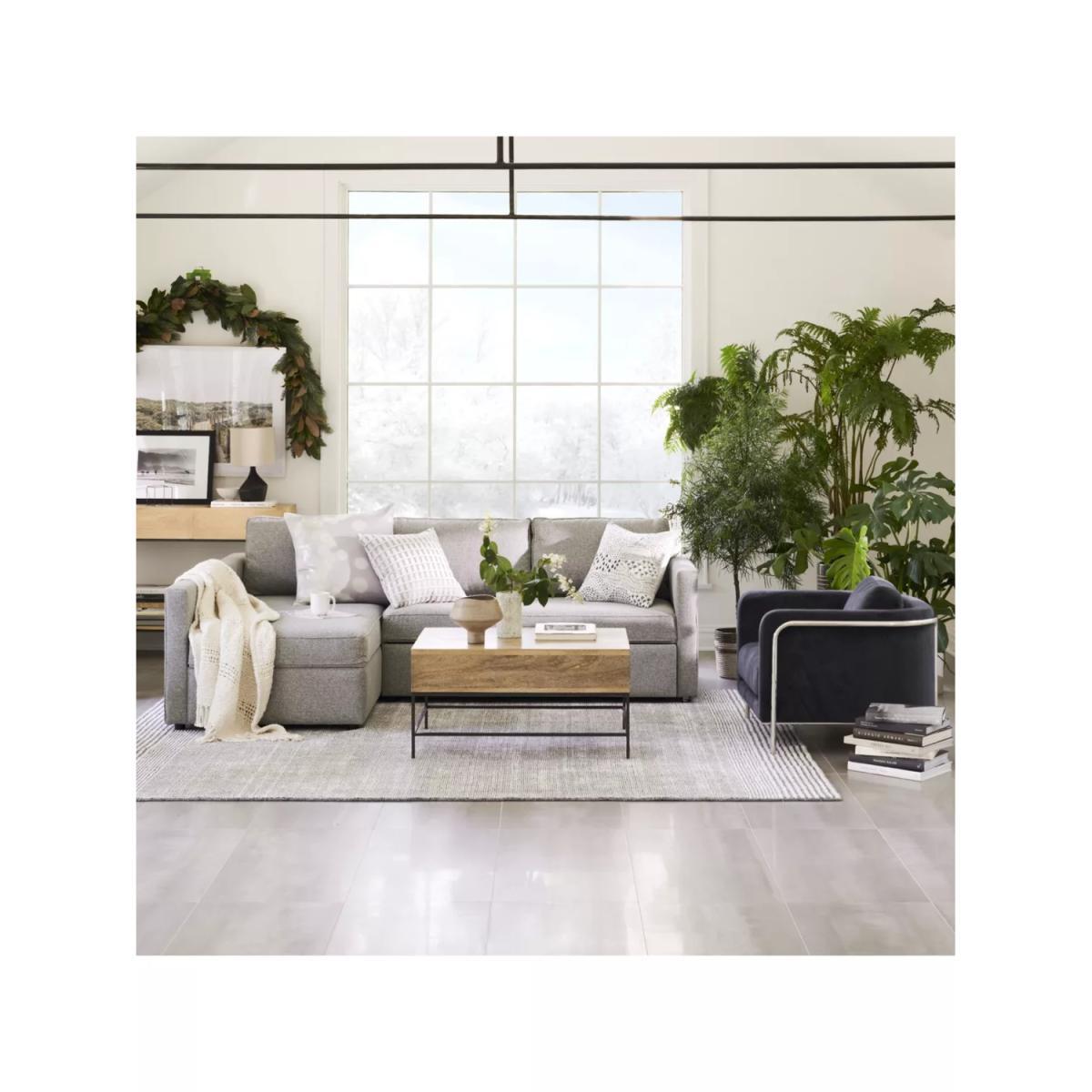 west elm Luxe Stripes Rug, L244 x W152 cm – image 5