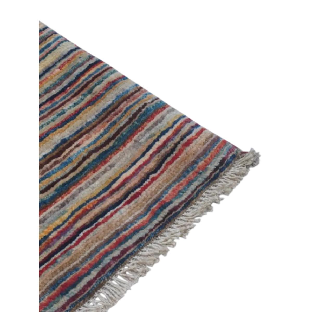 Gooch Oriental Stripe Gabbeh Rug, Multi, L142 x W101 cm – image 2