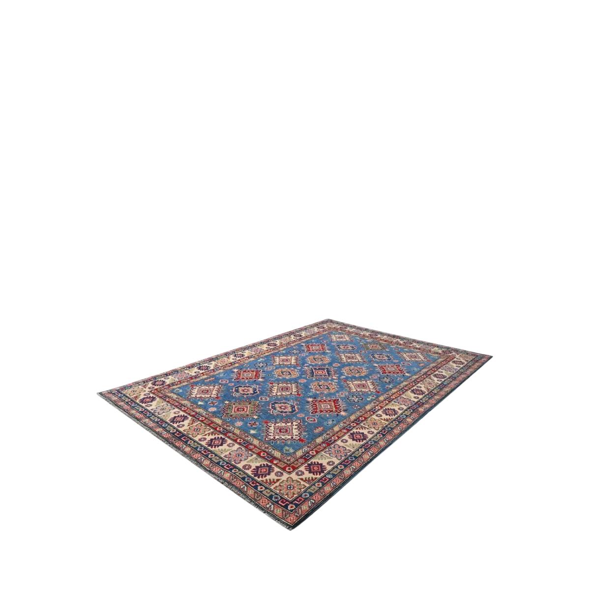Gooch Oriental Kazak Rug, Blue, L237 x W165 cm – image 6
