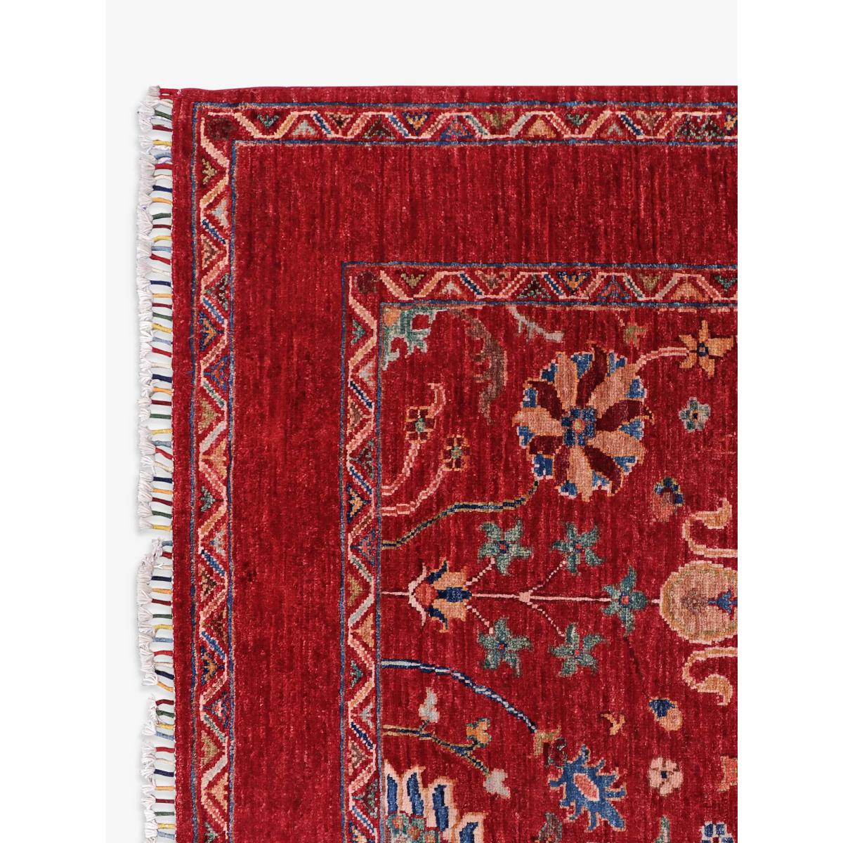 Gooch Oriental Sultani Rug, L203 x W157 cm, Mid Red – image 2