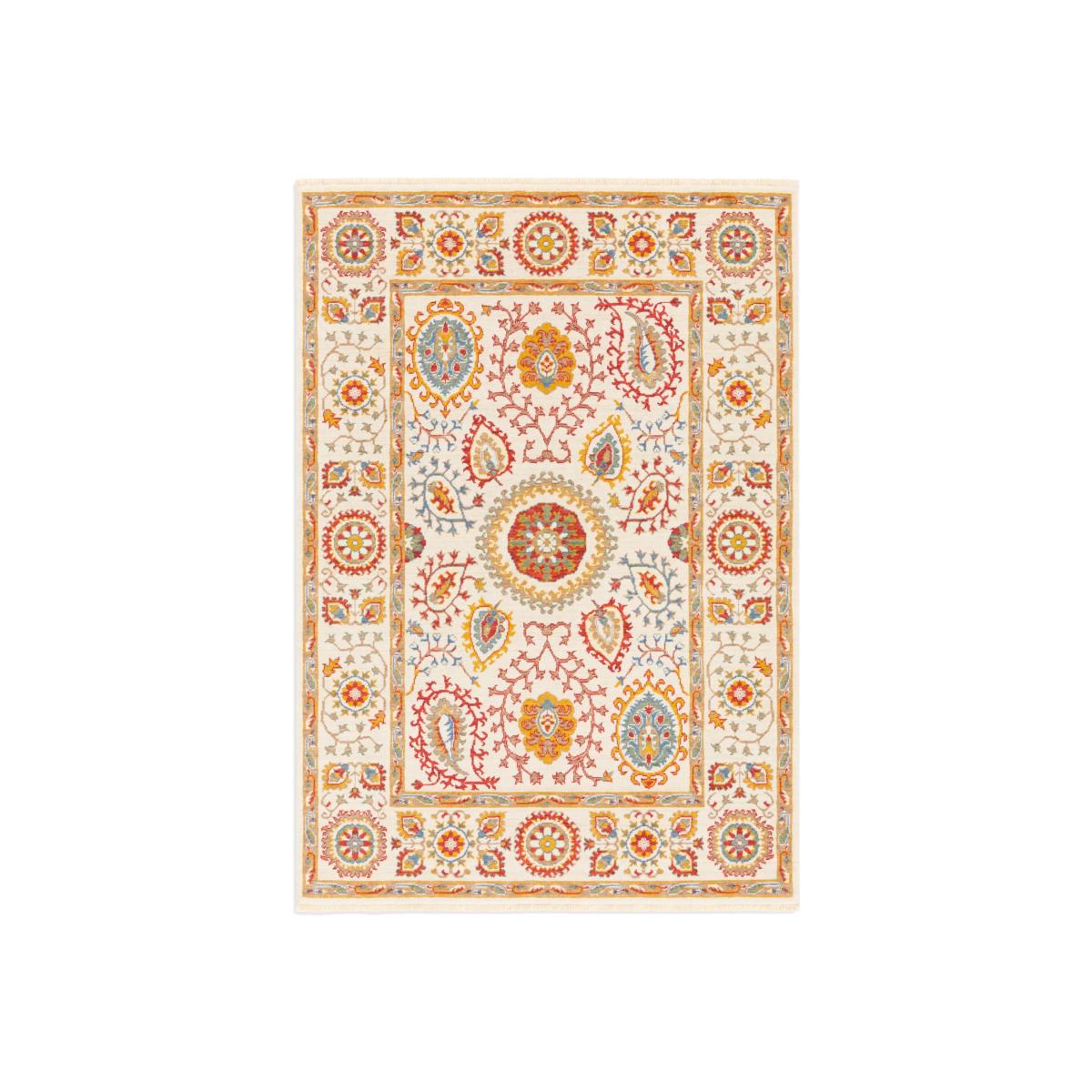 Gooch Luxury Hand Knotted Afghan Sultani Rug, Neutral, L180 x W120 cm – image 1