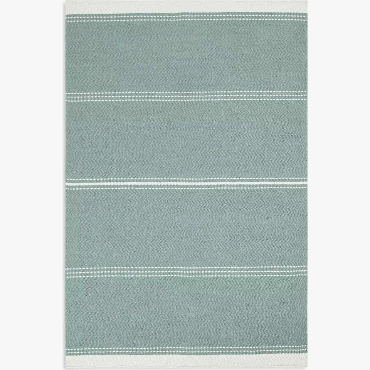 John Lewis ANYDAY Trio Stripe Rug, Green, L180 x W120 cm – image 1