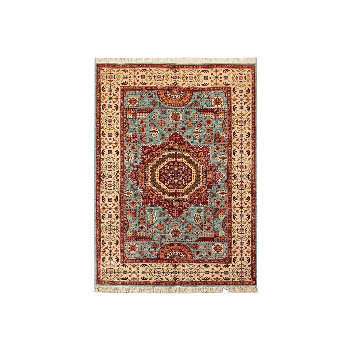 Gooch Oriental Mamluk Rug, L256 x W177 cm, Blue – image 1