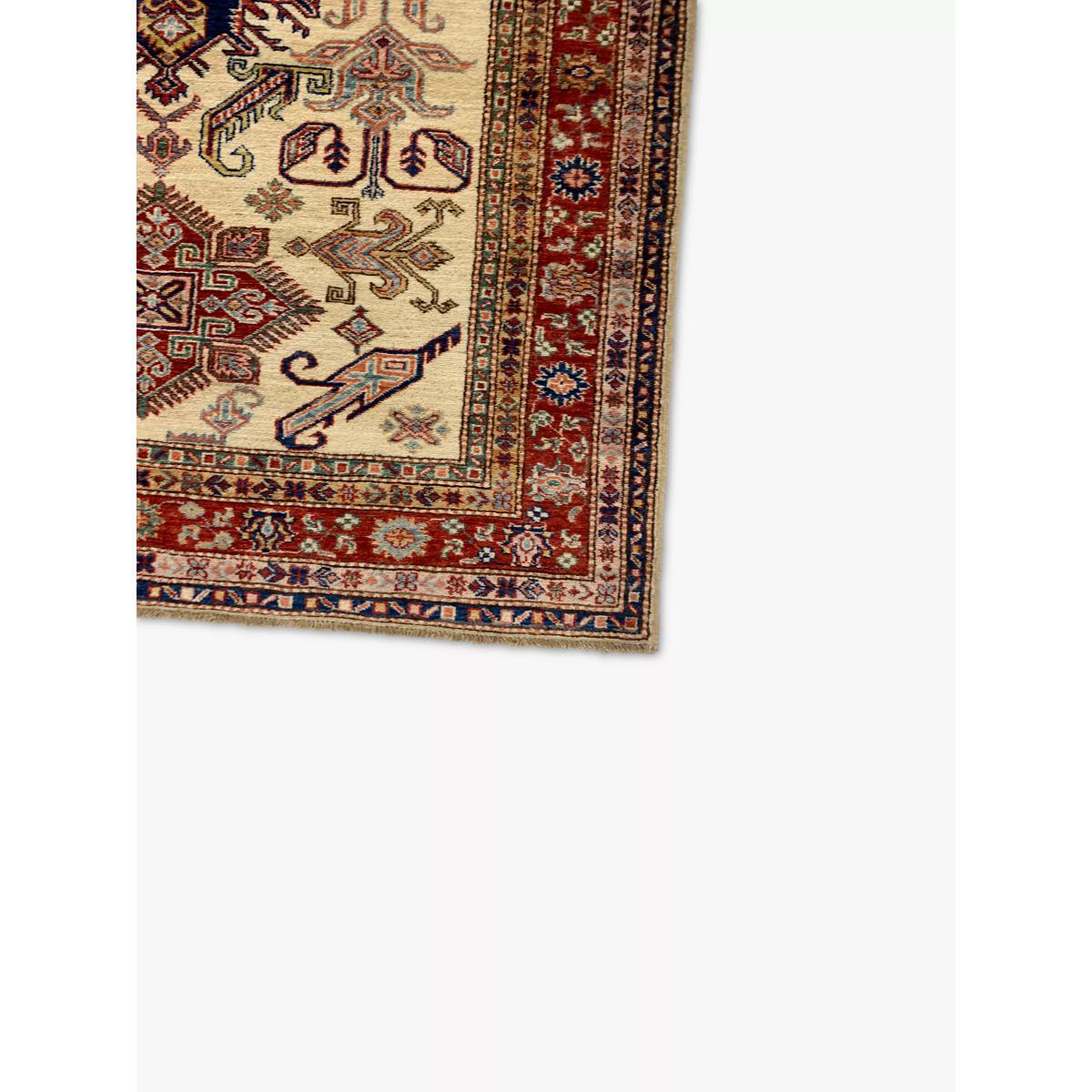 Gooch Oriental Supreme Kazac Rug, Ivory, L200 x W149 cm – image 2