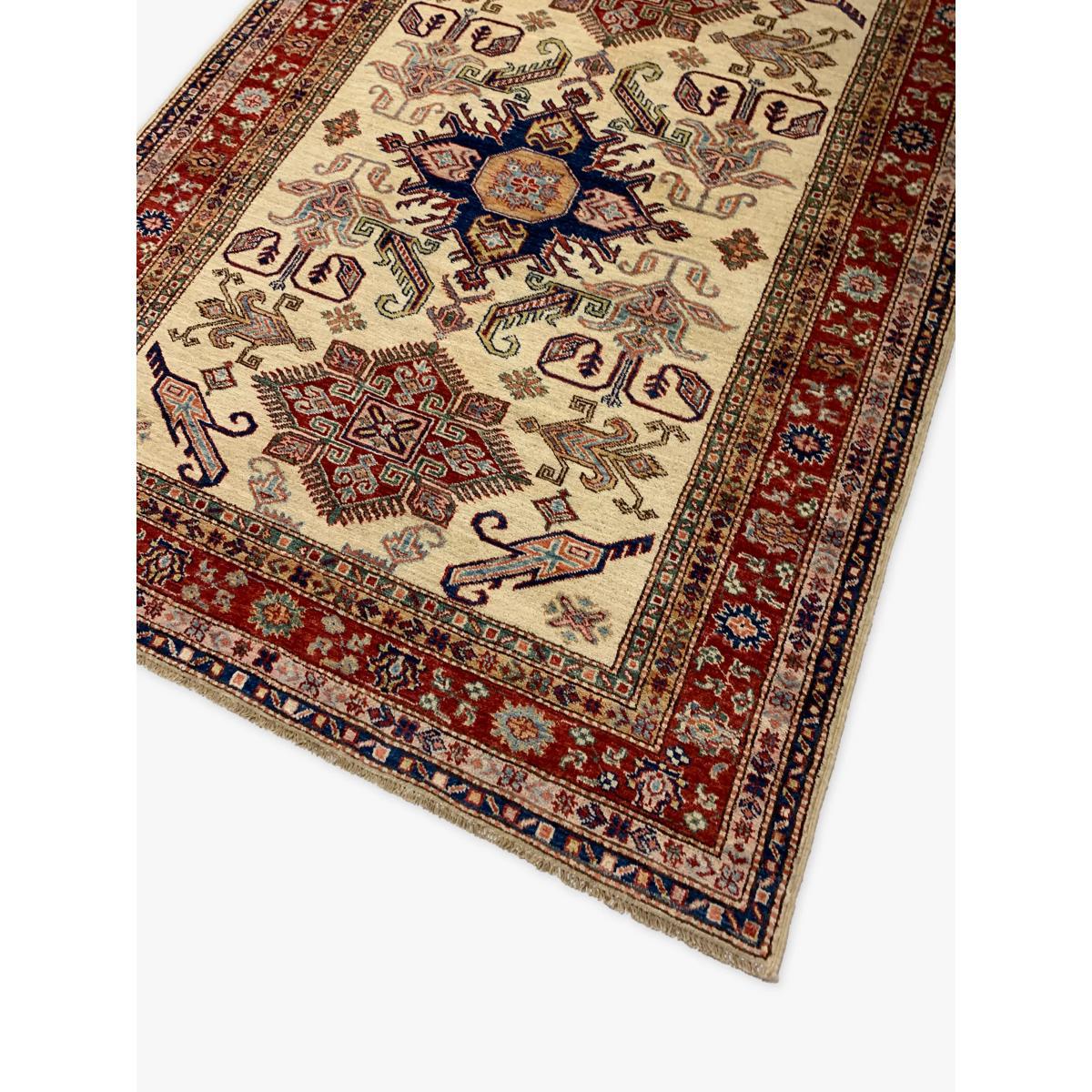Gooch Oriental Supreme Kazac Rug, Ivory, L200 x W149 cm – image 3