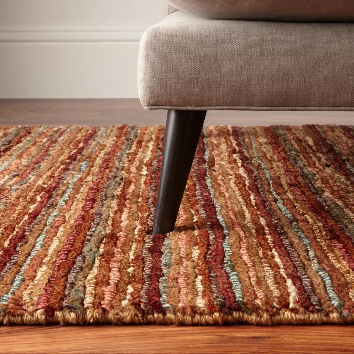 John Lewis & Partners Rustic Jute Stripe Rug, L240 x W170cm – image 2