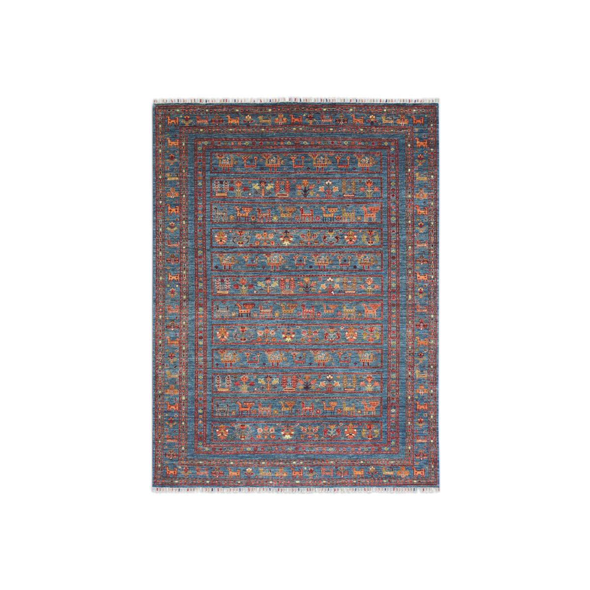 Gooch Oriental Khurjeen Rug, Blue, L242 x W174 cm