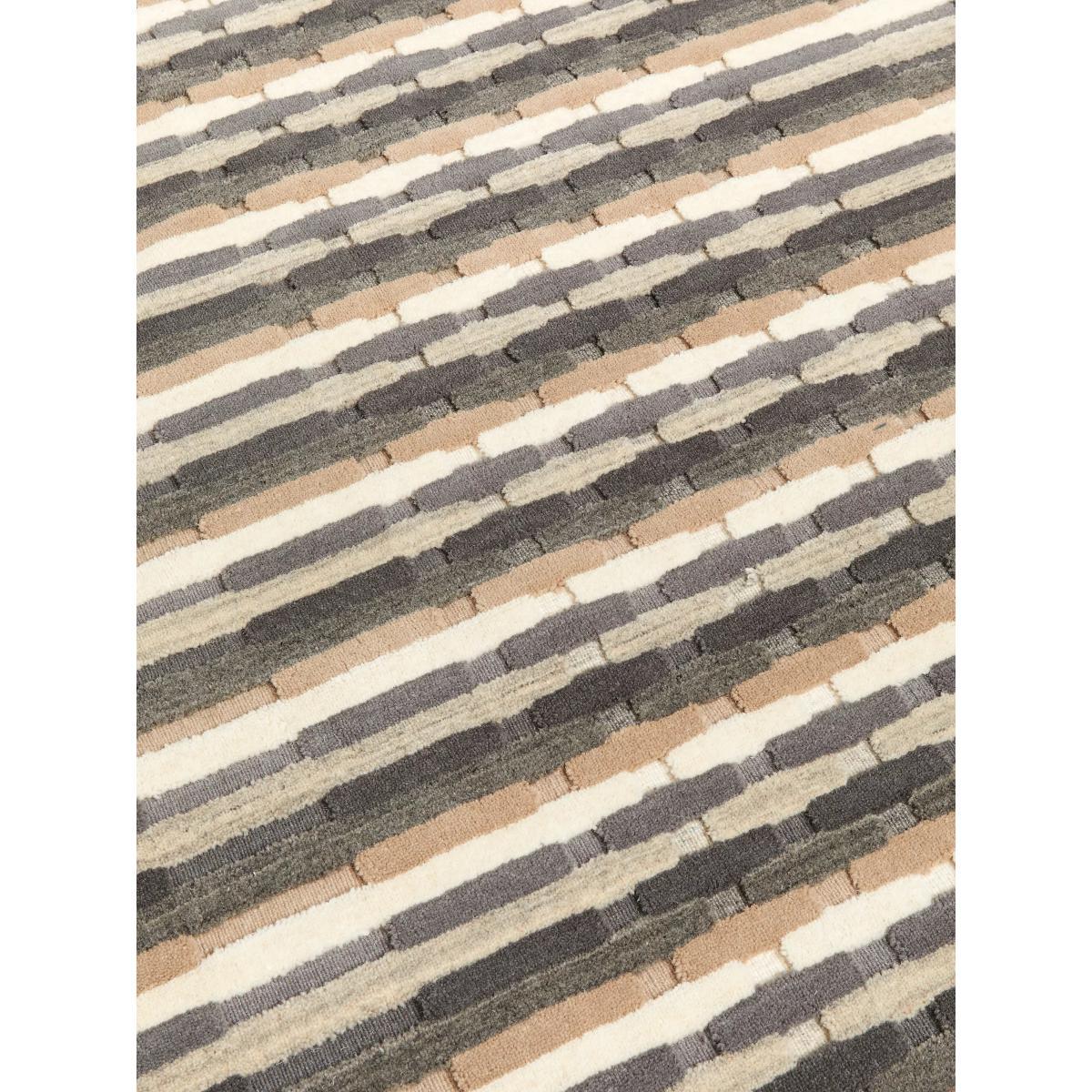 John Lewis & Partner High Low Stripe Rug – image 4
