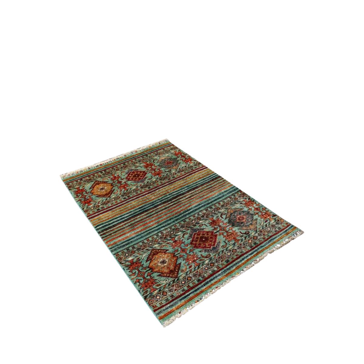 Gooch Oriental Khurjeen Rug, Blue, L146 x W100 cm – image 3