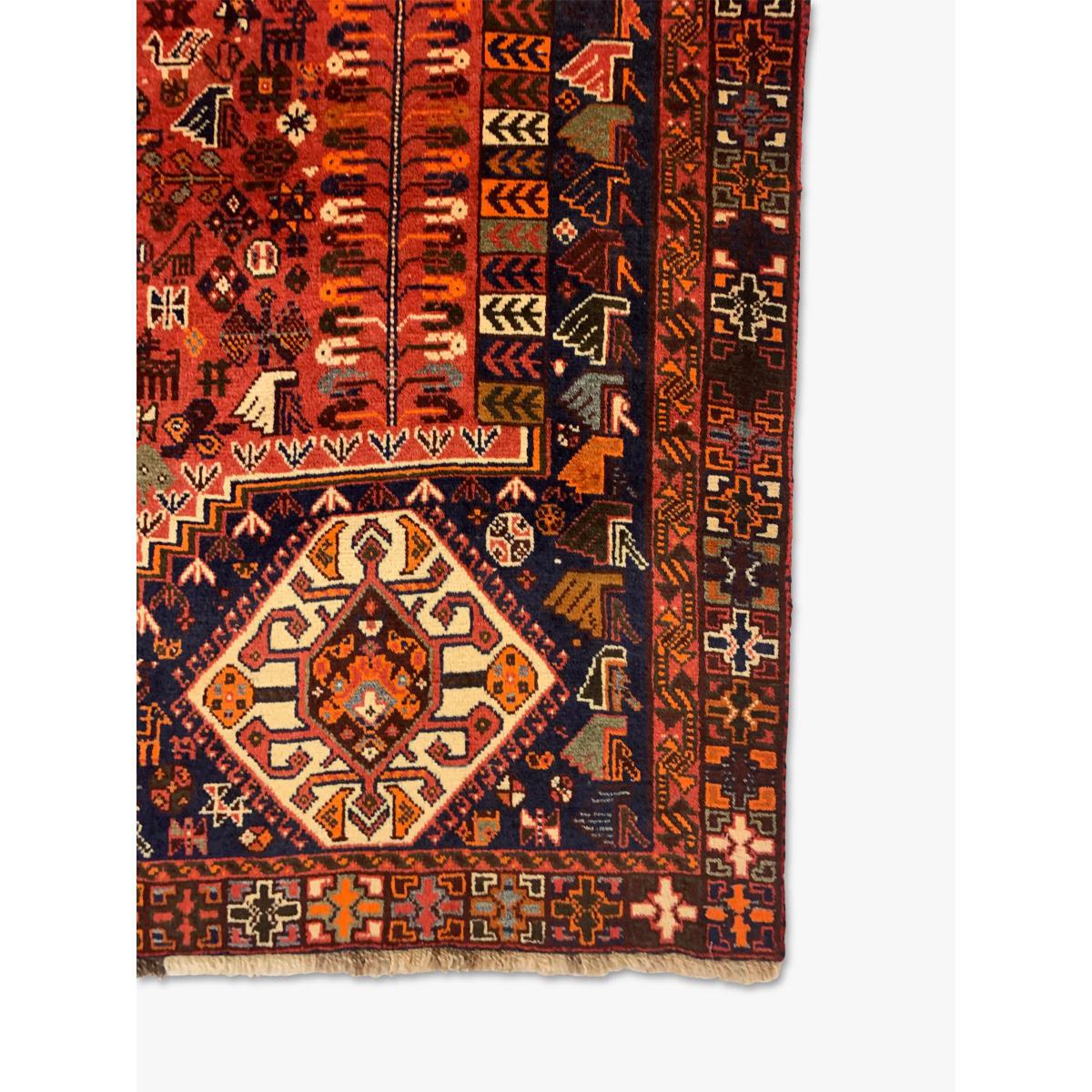 Gooch Oriental Quashgai Rug, Red/Multi, L283 x W169 cm – image 2