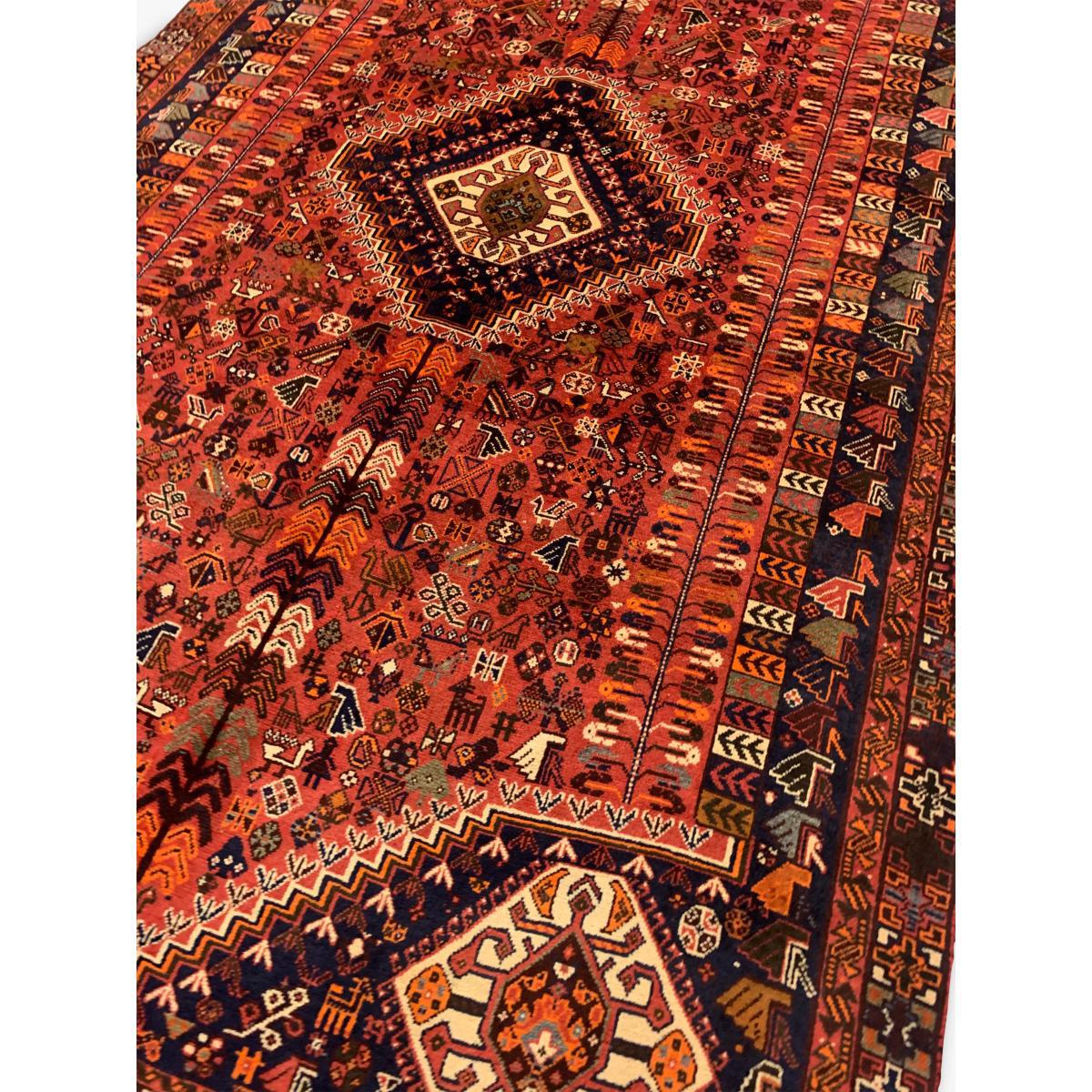 Gooch Oriental Quashgai Rug, Red/Multi, L283 x W169 cm – image 4