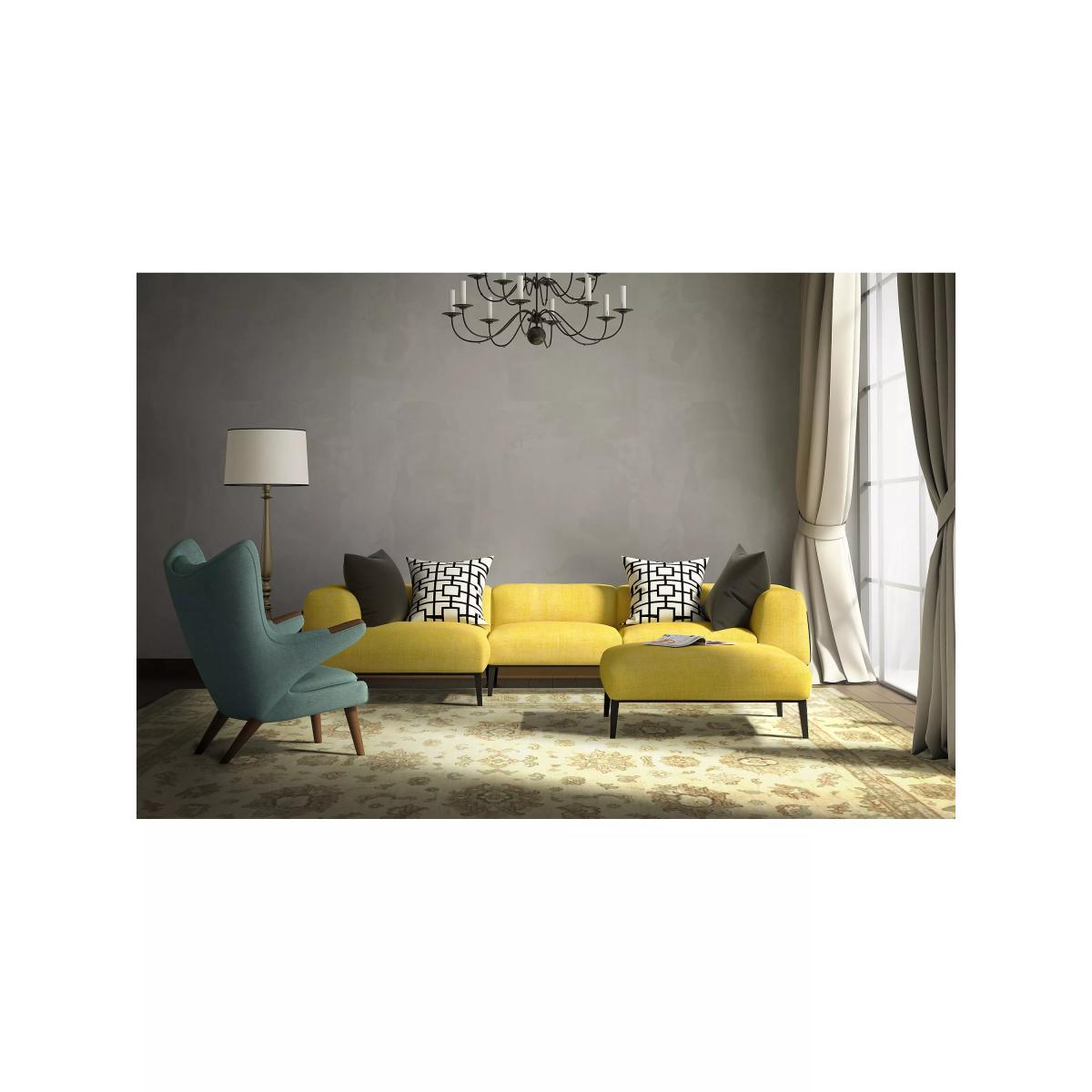 Gooch Oriental Ziegler Rug, L350 x W274 cm, Ivory – image 2