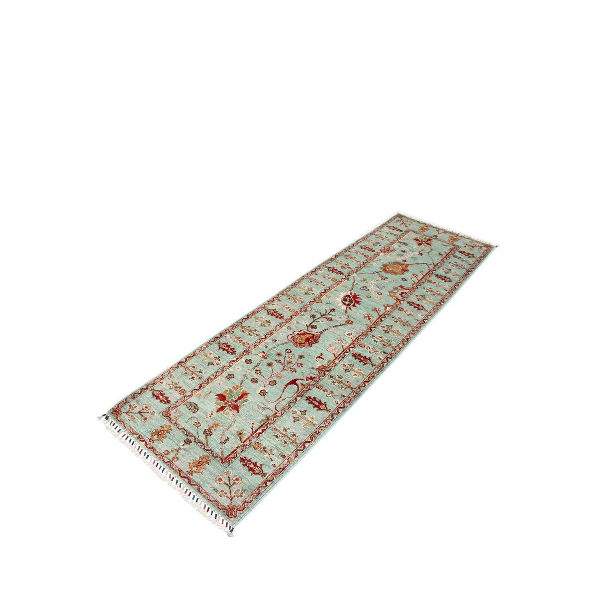 Gooch Oriental Sultani Runner Rug, Green, L237 x W72 cm – image 3