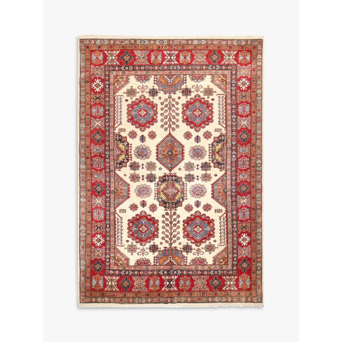 Gooch Oriental Supreme Kazak Rug, Cream, L308 x W203 cm – image 2