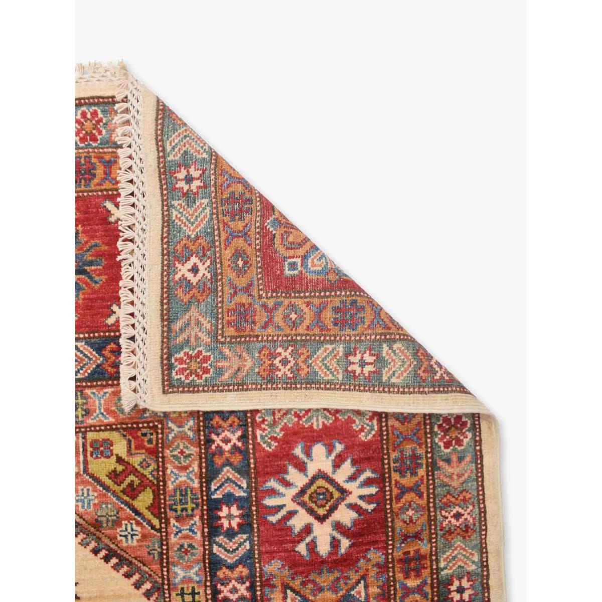 Gooch Oriental Supreme Kazak Rug, Cream, L308 x W203 cm – image 6