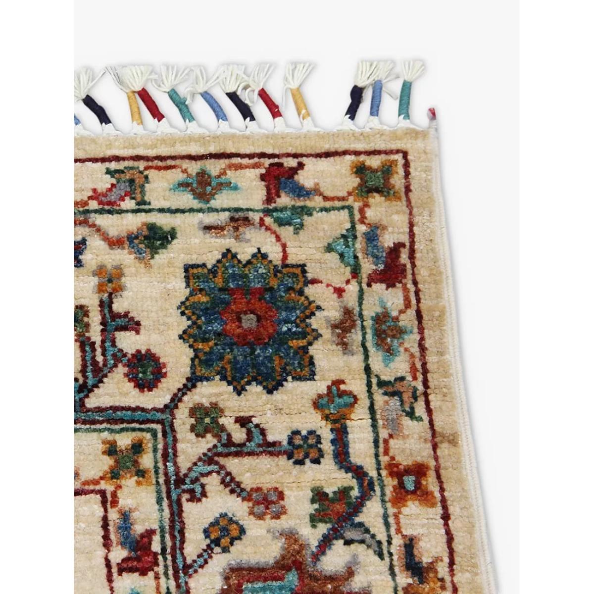 Gooch Oriental Sultani Rug, L143 x W100 cm, Ivory – image 2