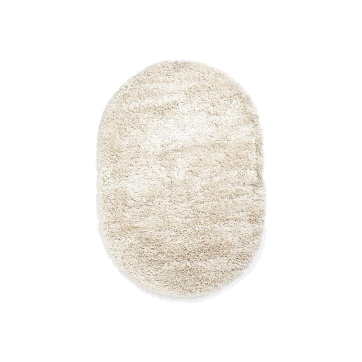 John Lewis & Partners Rhapsody Oval Rug, L160 x W230 cm, Ivory – image 1