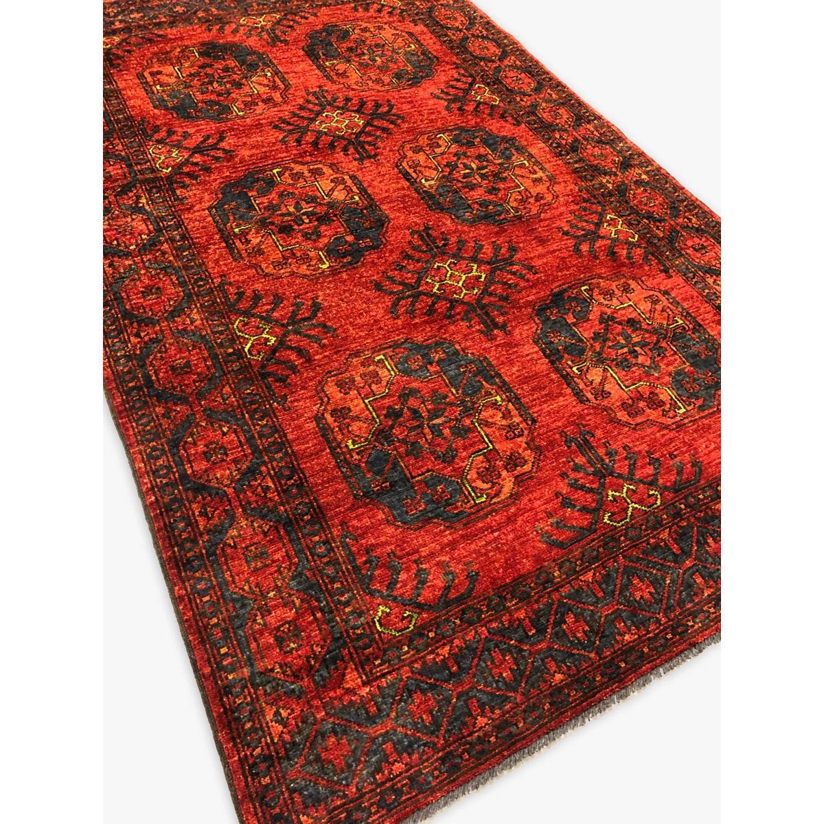 Gooch Oriental Ersari Rug, Red, L187 x W119 cm – image 3