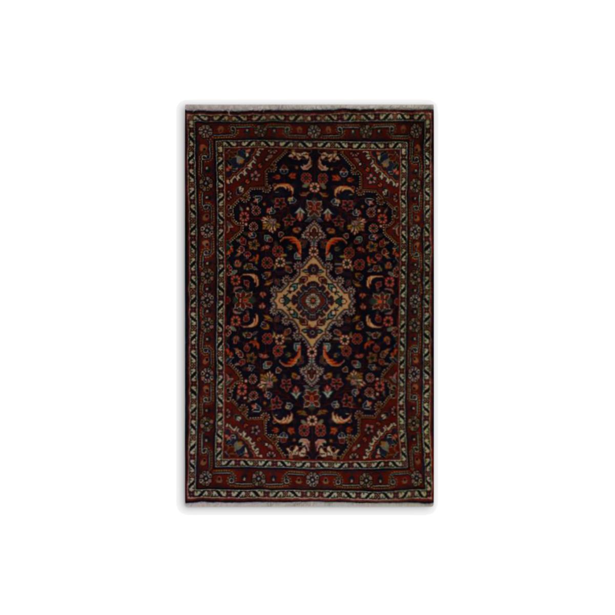 Gooch Oriental Quashgai Rug, Red/Multi, L127 x W82 cm