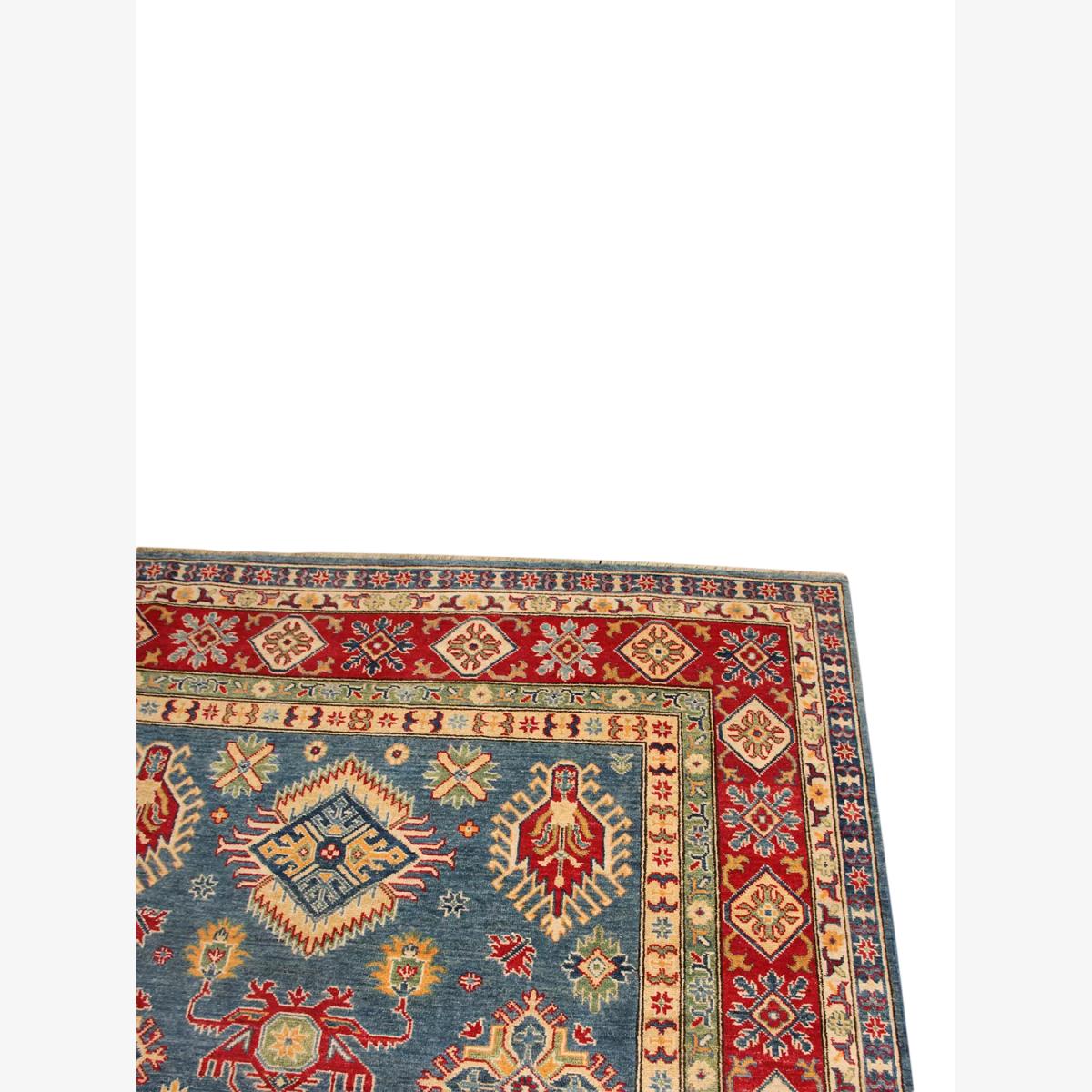 Gooch Oriental Kazak Rug, Blue, L245 x W168cm – image 1