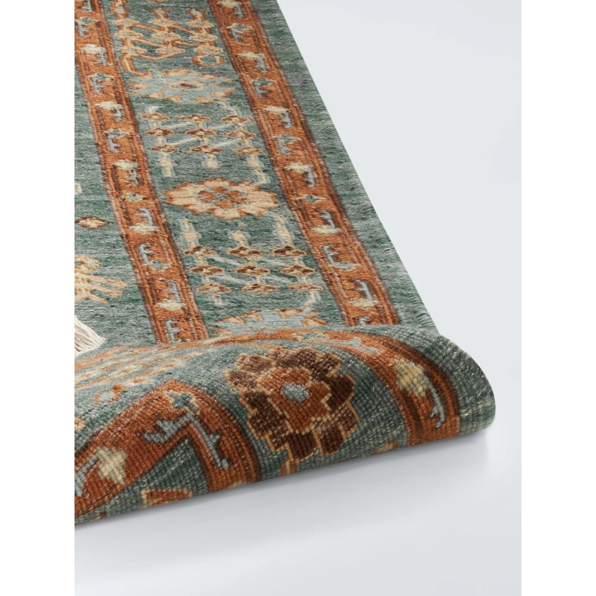 John Lewis Sumak Rug, Peacock – image 3