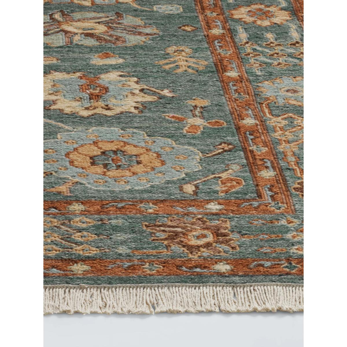 John Lewis Sumak Rug, Peacock – image 4