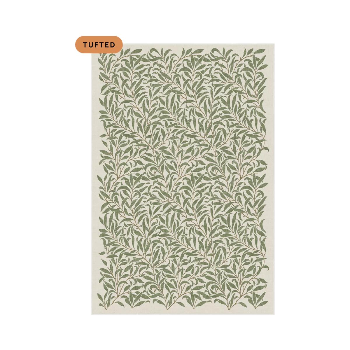 Ruggable Morris & Co. Pure Willow Boughs Rug, Green – image 2