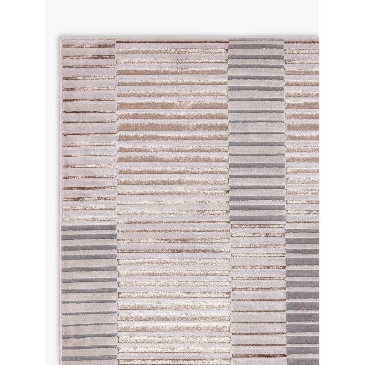 Asiatic London Aurora Stripe Rug, Taupe – image 4