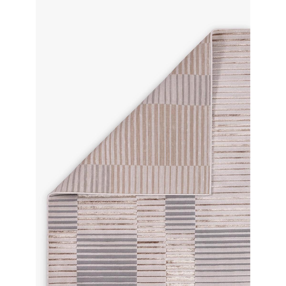Asiatic London Aurora Stripe Rug, Taupe – image 5
