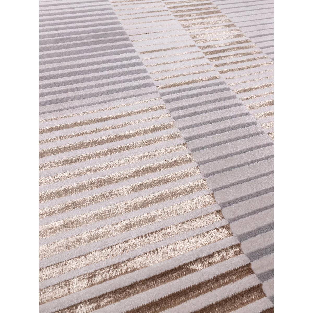 Asiatic London Aurora Stripe Rug, Taupe – image 6