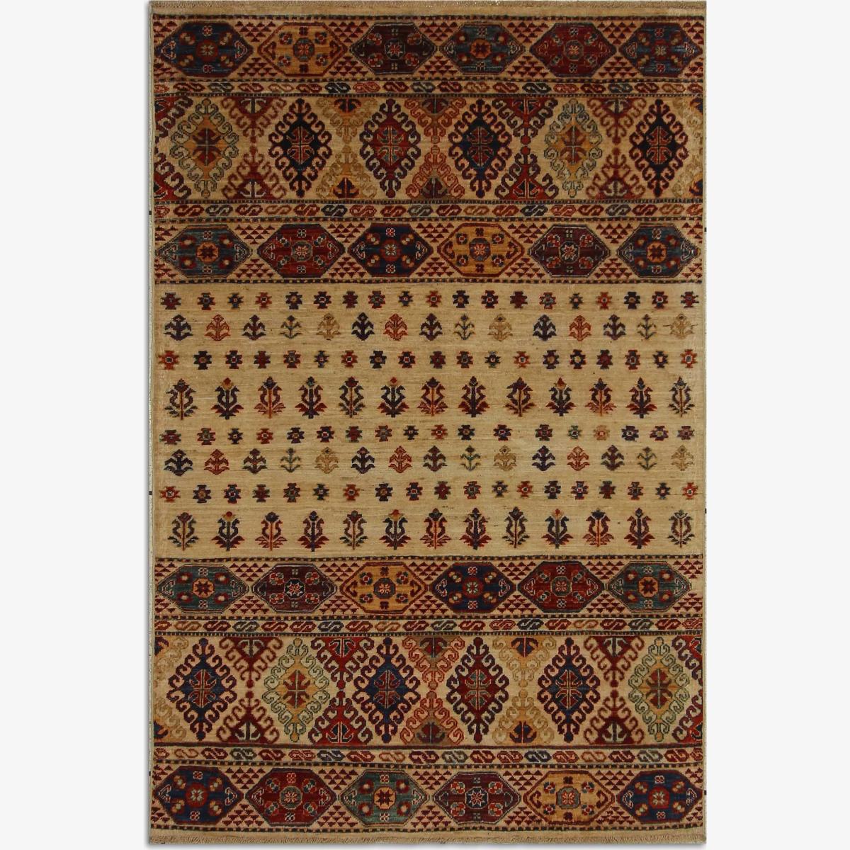 Gooch Oriental Khurjeen Rug, L180 x W120 cm, Beige – image 1