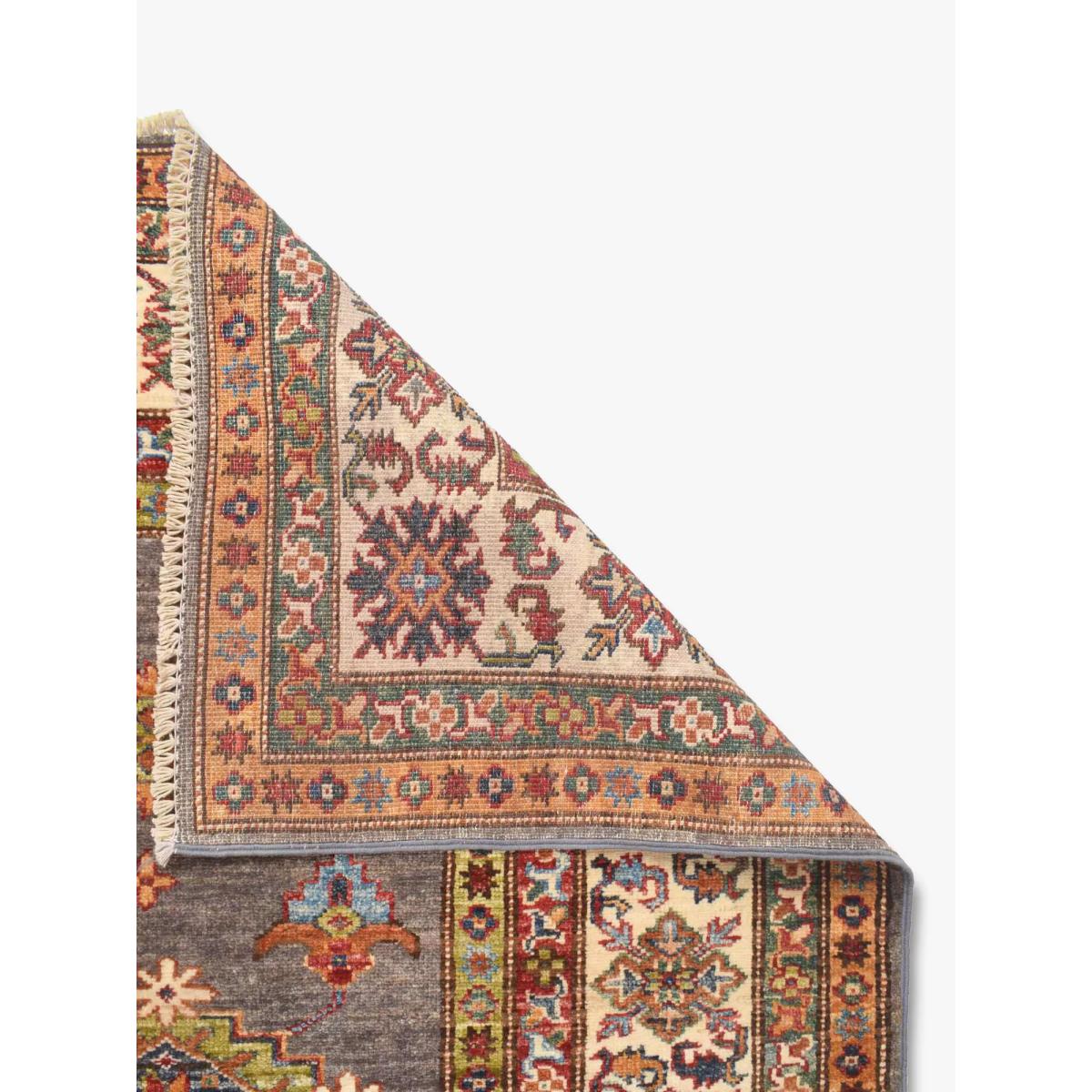 Gooch Oriental Supreme Kazak Rug, Grey, L248 x W174cm – image 8
