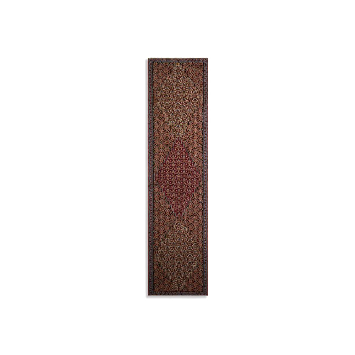 Gooch Oriental Senneh Kelim Runner Rug, L311 x W78 cm, Multi