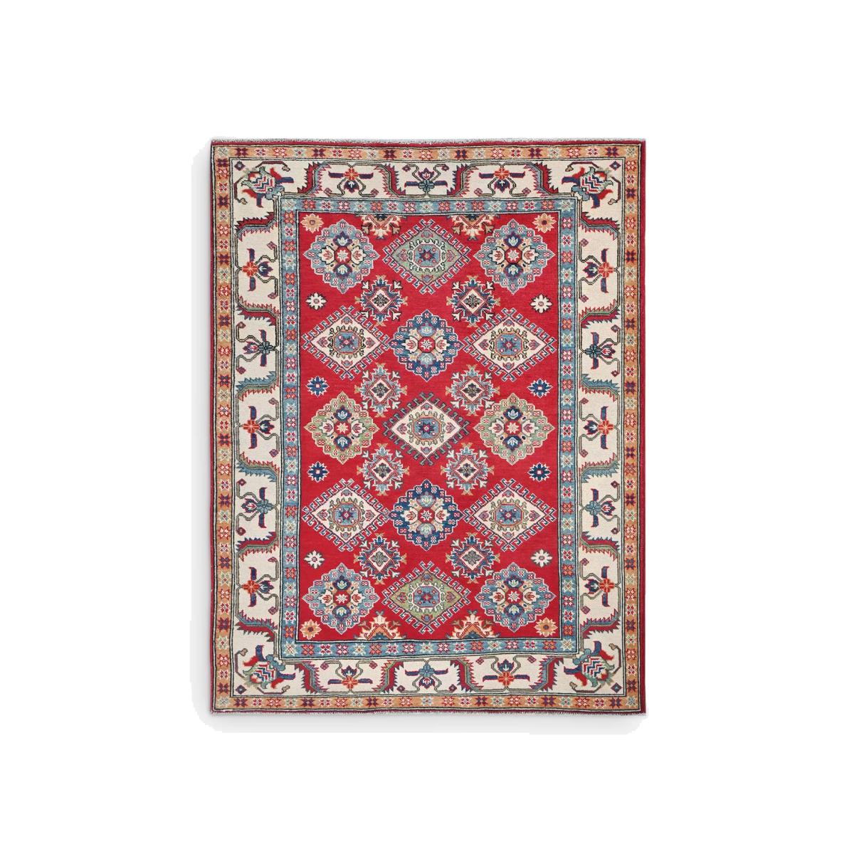 Gooch Oriental Kazak Rug, L200 x W155 cm, Red