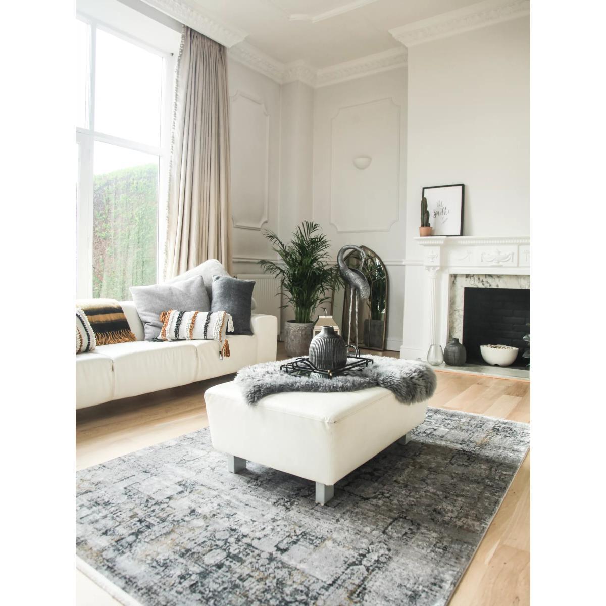 Gooch Luxury Grace Frost Rug, Grey – image 3