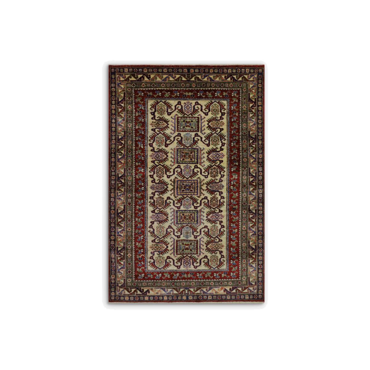 Gooch Oriental Kazak Supreme Rug, Neutral/Multi, L180 x W119 cm – image 1