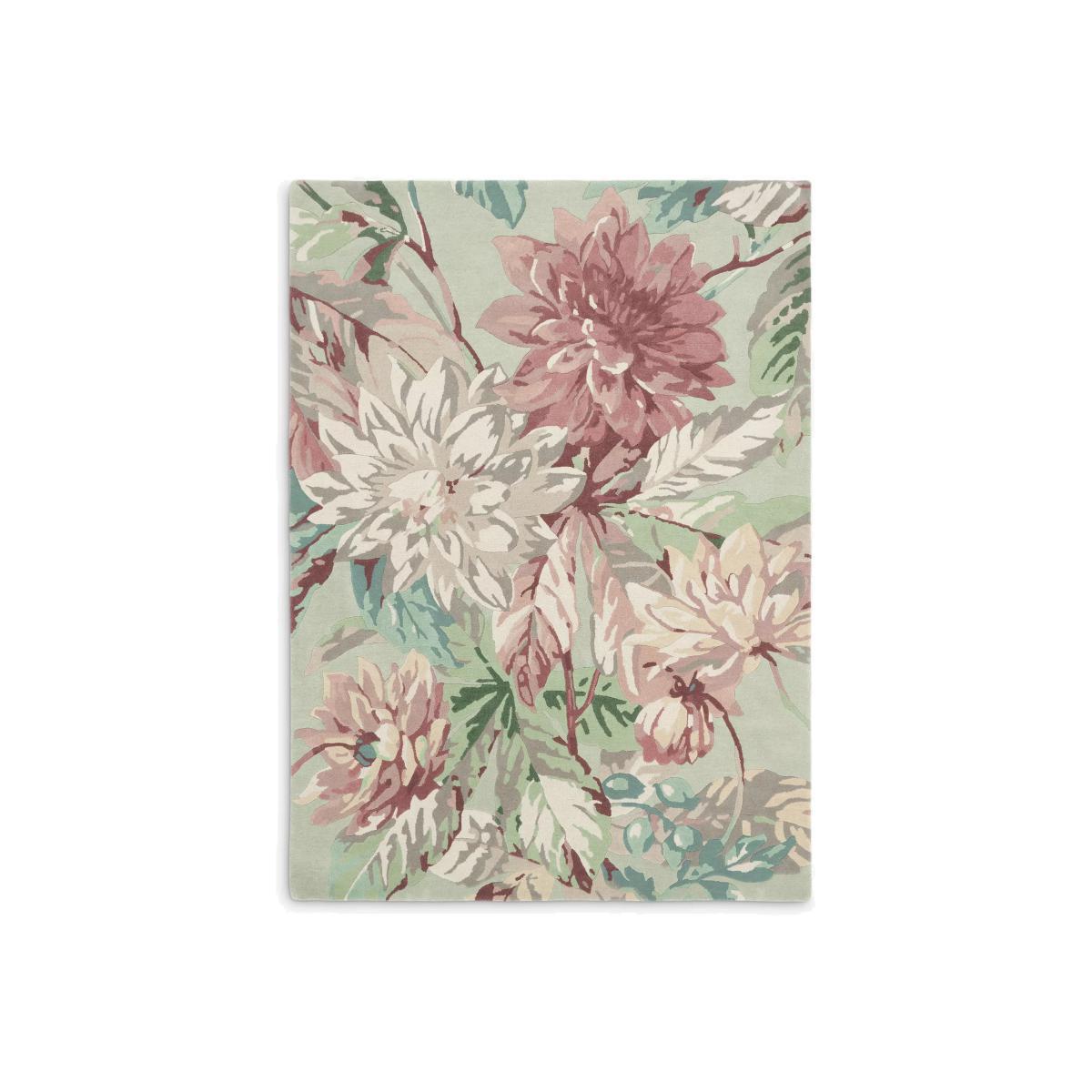 Sanderson Dhalia & Rosehip Floral Rug – image 1