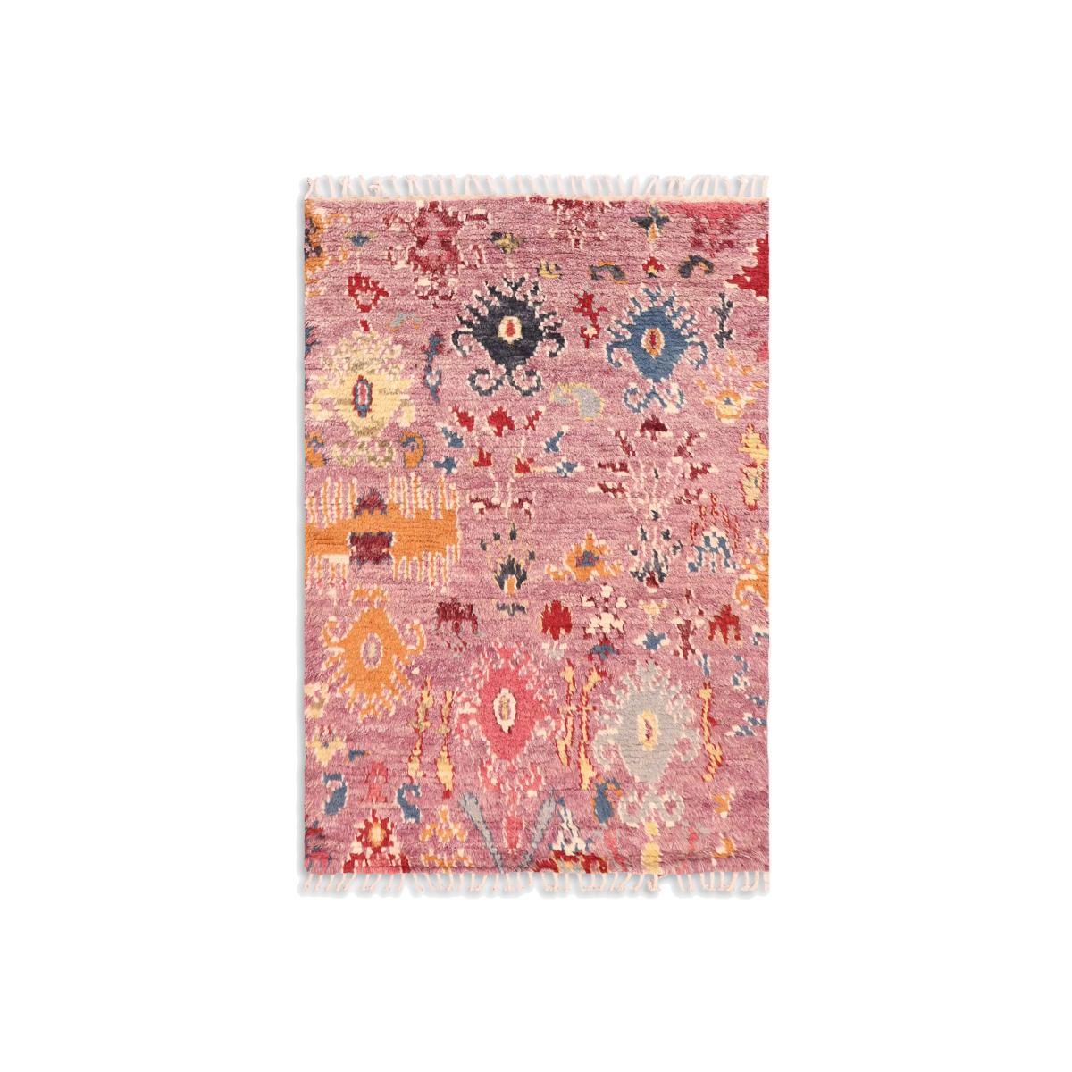 Gooch Luxury Cabha Berber Style Rug, Purple