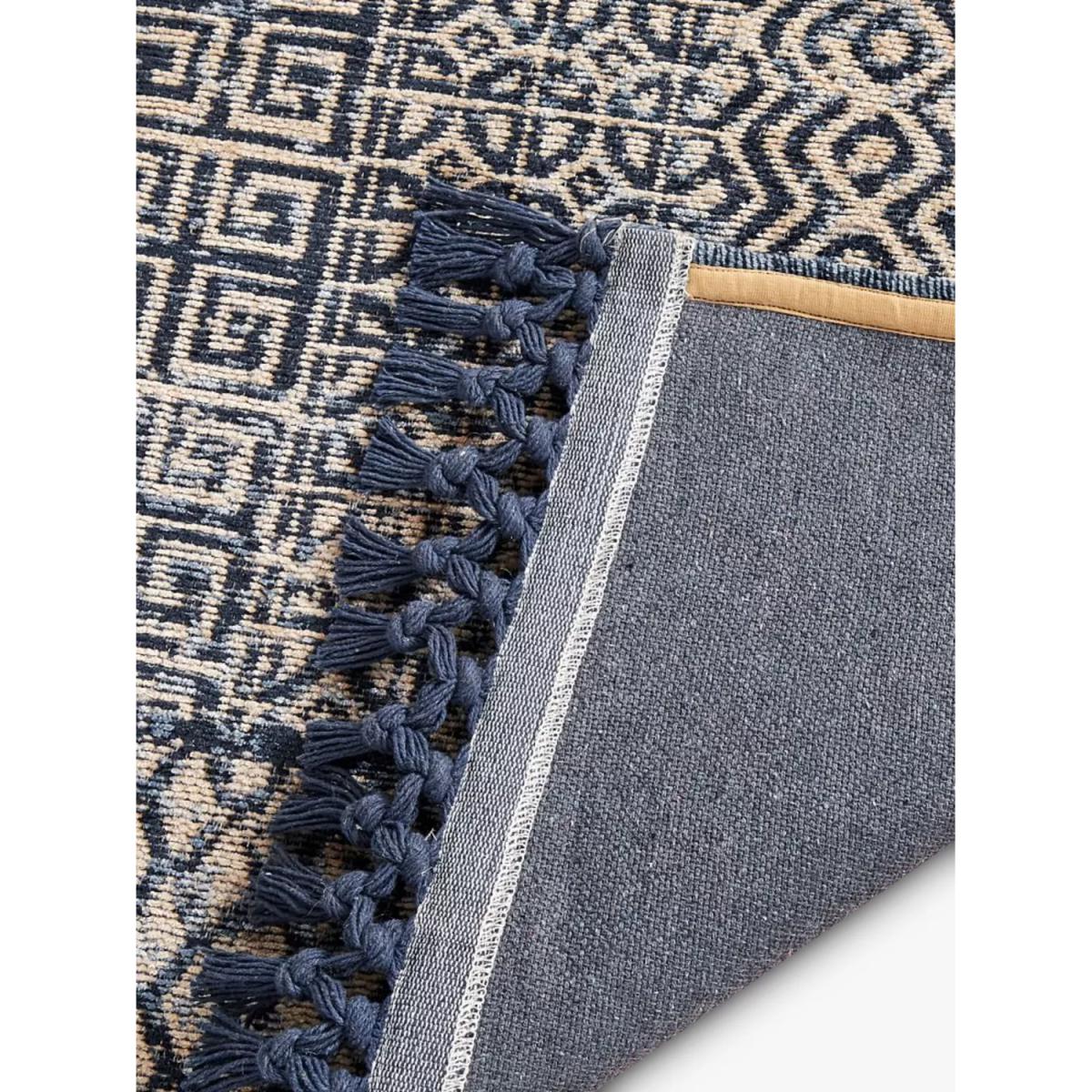 west elm Indra Rug, Navy, L244 x W152 cm – image 3