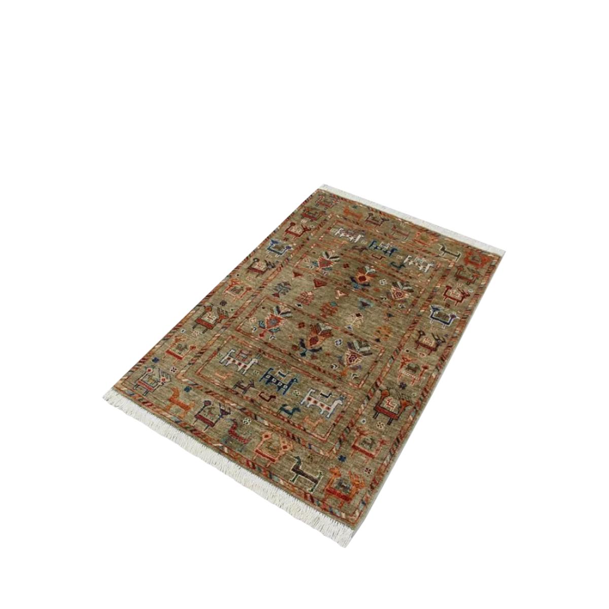 Gooch Oriental Khurjeen Rug, Natural, L122 x W81 cm – image 3