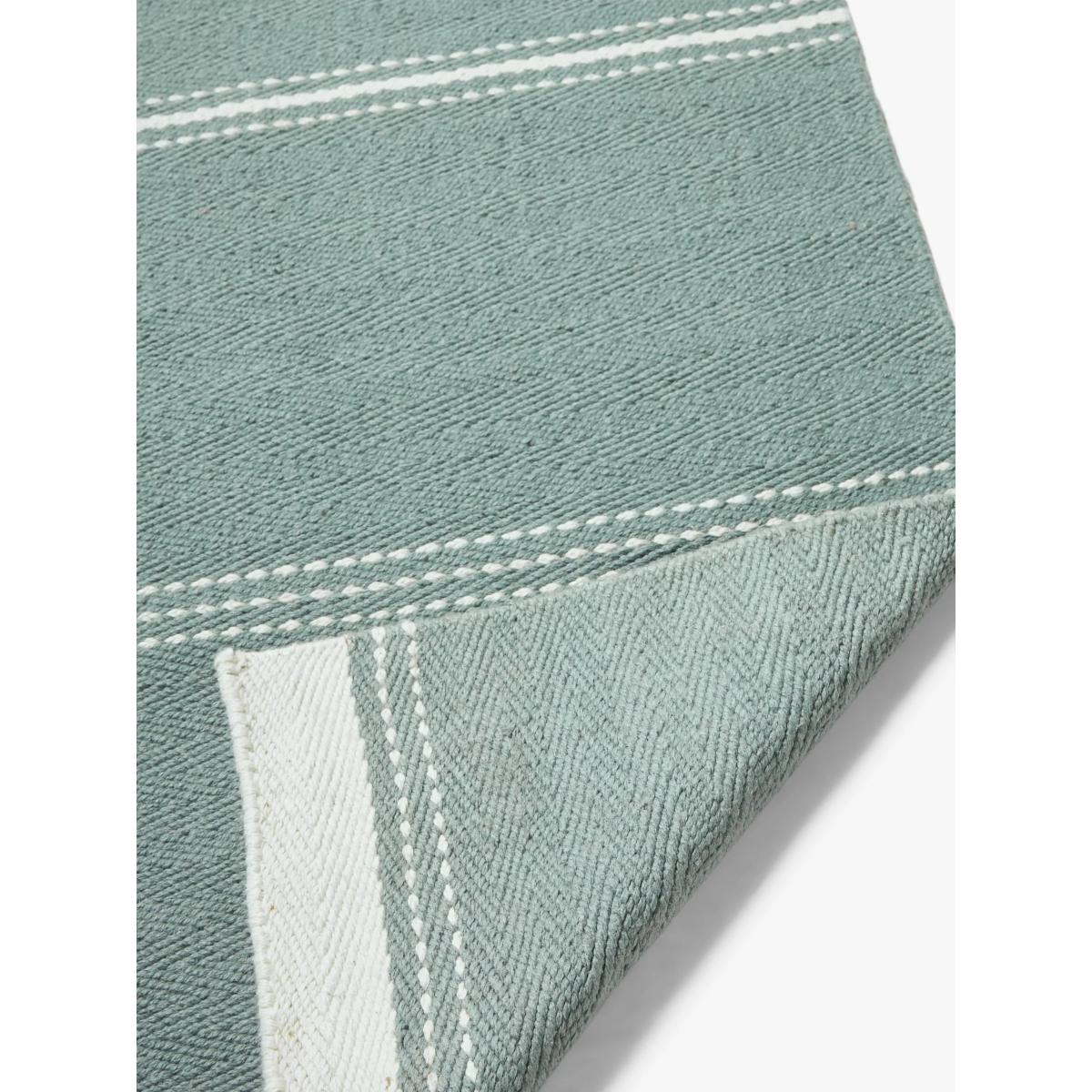 John Lewis ANYDAY Trio Stripe Rug, Green, L240 x W170 cm – image 2