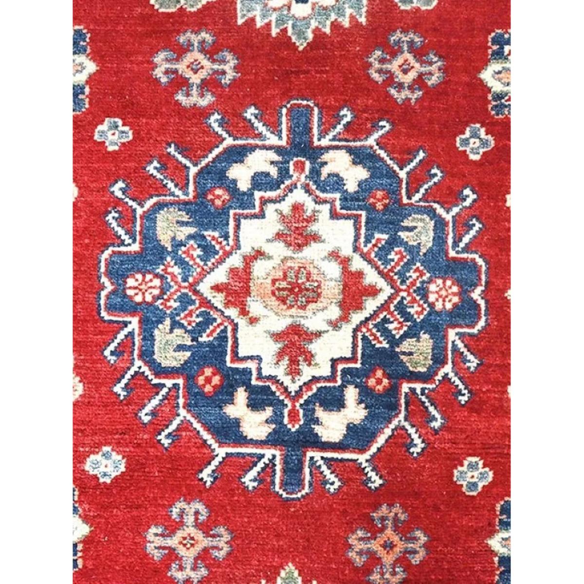 Gooch Oriental Kazak Rug, Blue, L293 x W199 cm – image 3