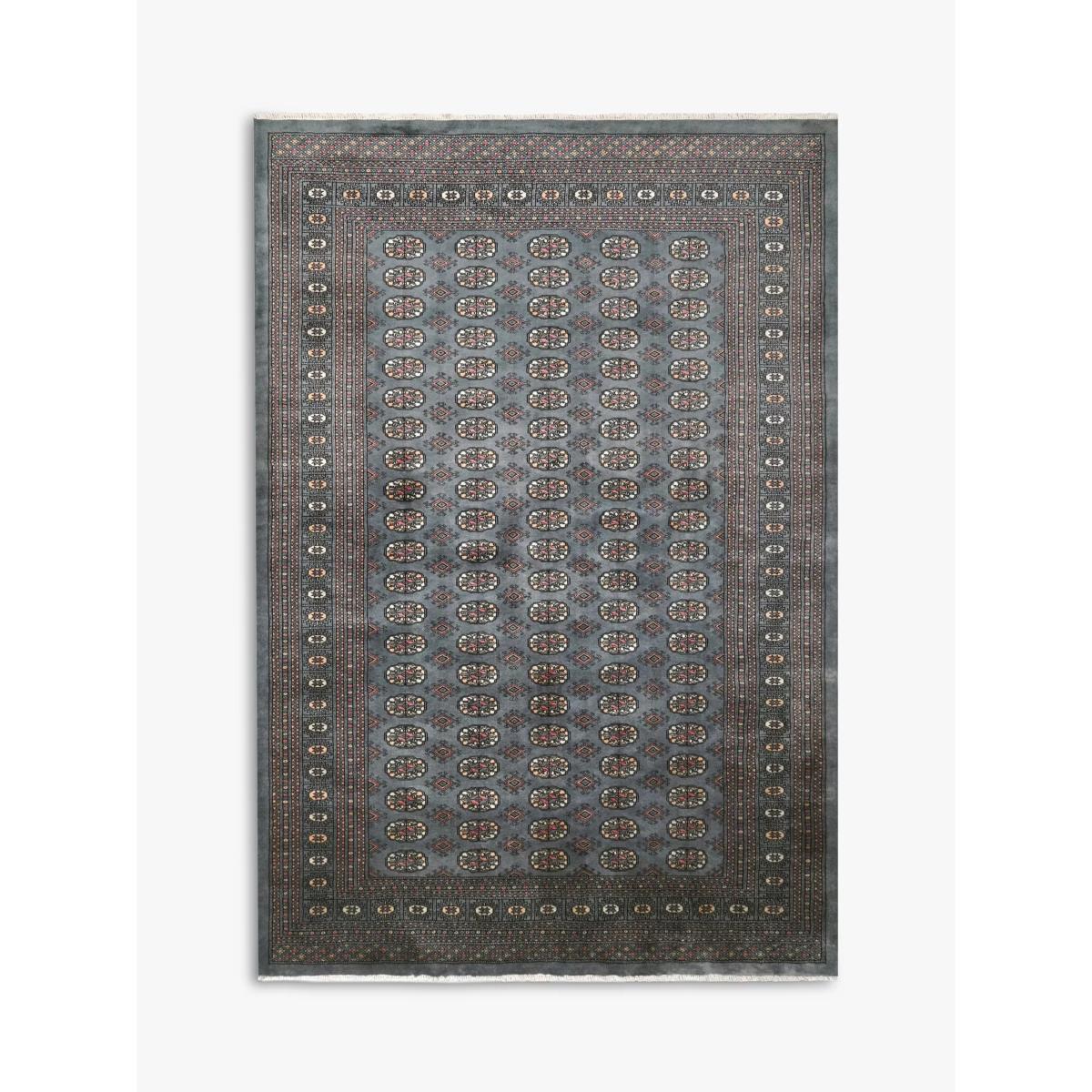Gooch Luxury Bokhara Rug, L295 x W195 cm, Blue – image 2