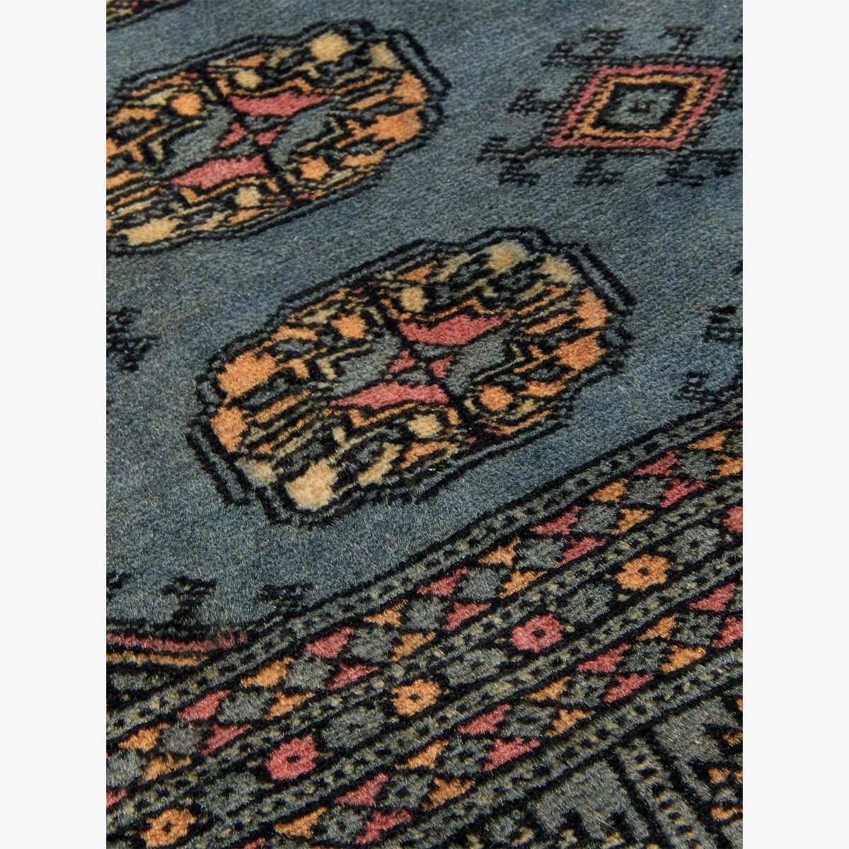 Gooch Luxury Bokhara Rug, L295 x W195 cm, Blue – image 1